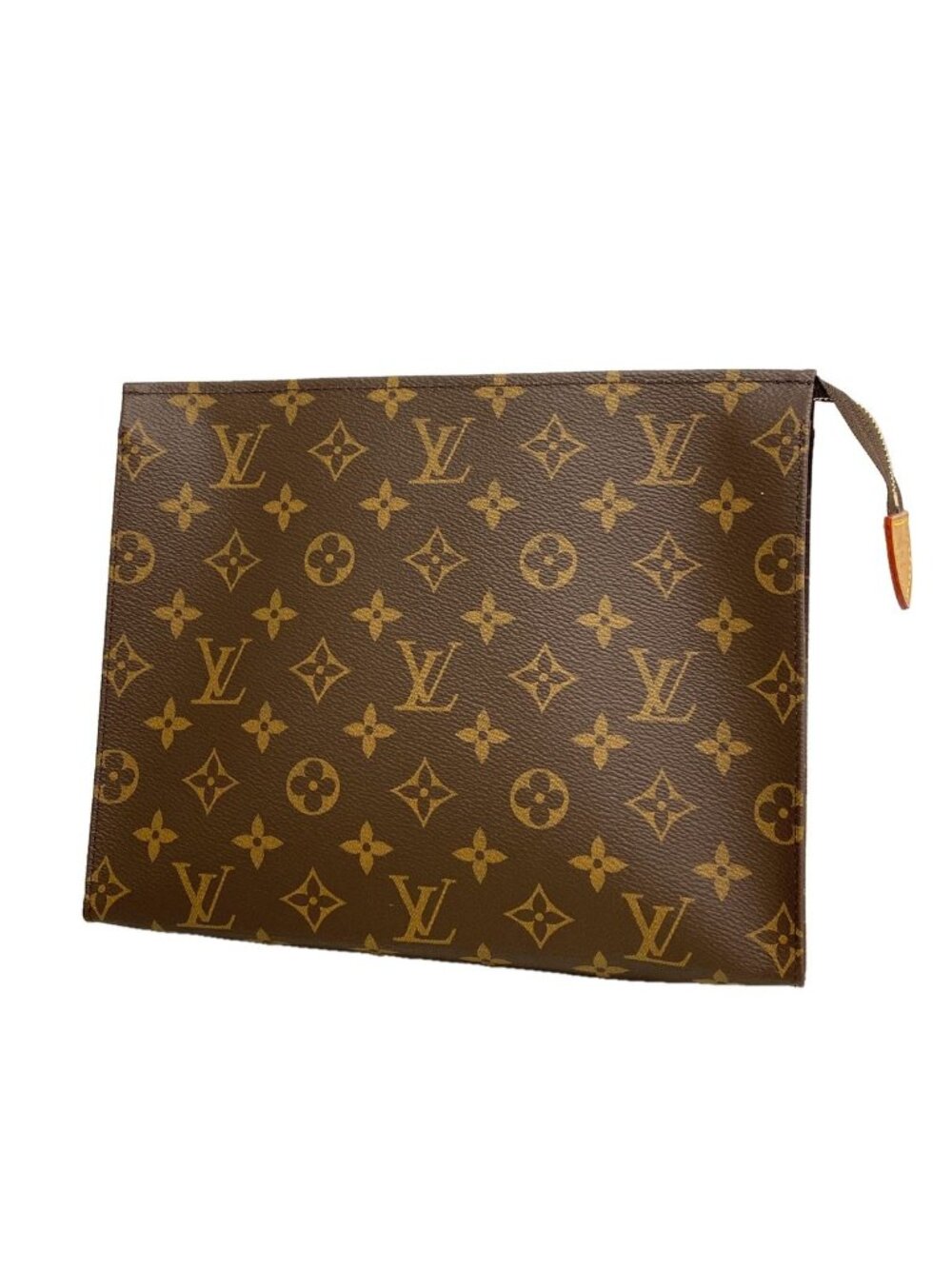 Louis Vuitton Clutch Monogram Pochette Twillet 26 Brown